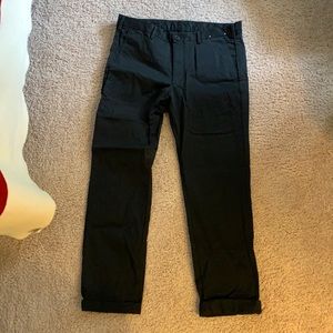 Uniqlo Skinny Chinos, 33x30, Black
